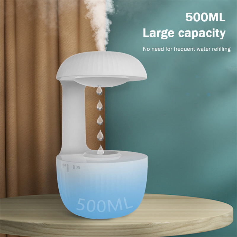 Anti-Gravity Air Humidifier – Silent Levitating Water Drop Cool Mist Maker & Fatigue Relief