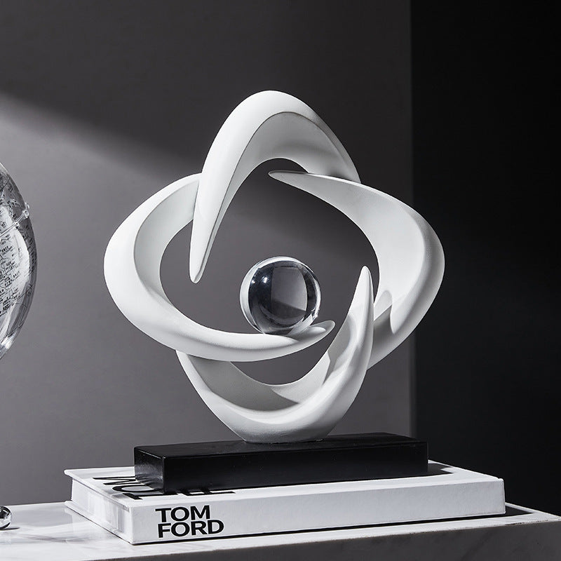 Good Luck Abstract Ornament – Modern Decorative Home Furnishing