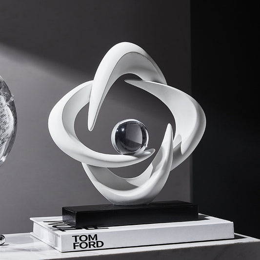 Good Luck Abstract Ornament – Modern Decorative Home Furnishing