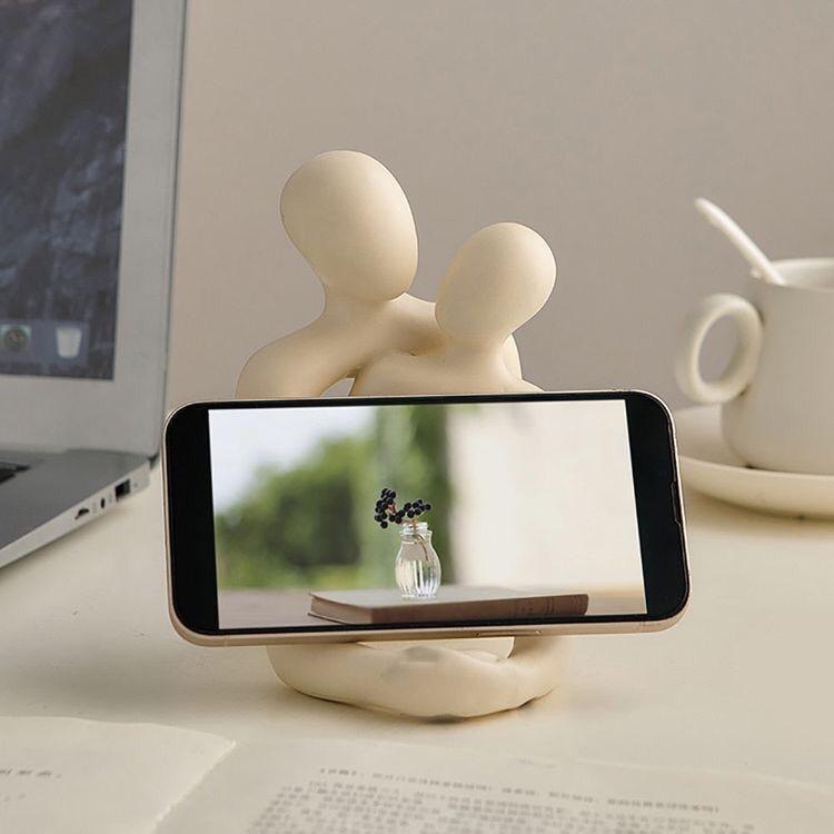 Modern C – Elegant Love Figurine for Home, Office & Valentine’s Day